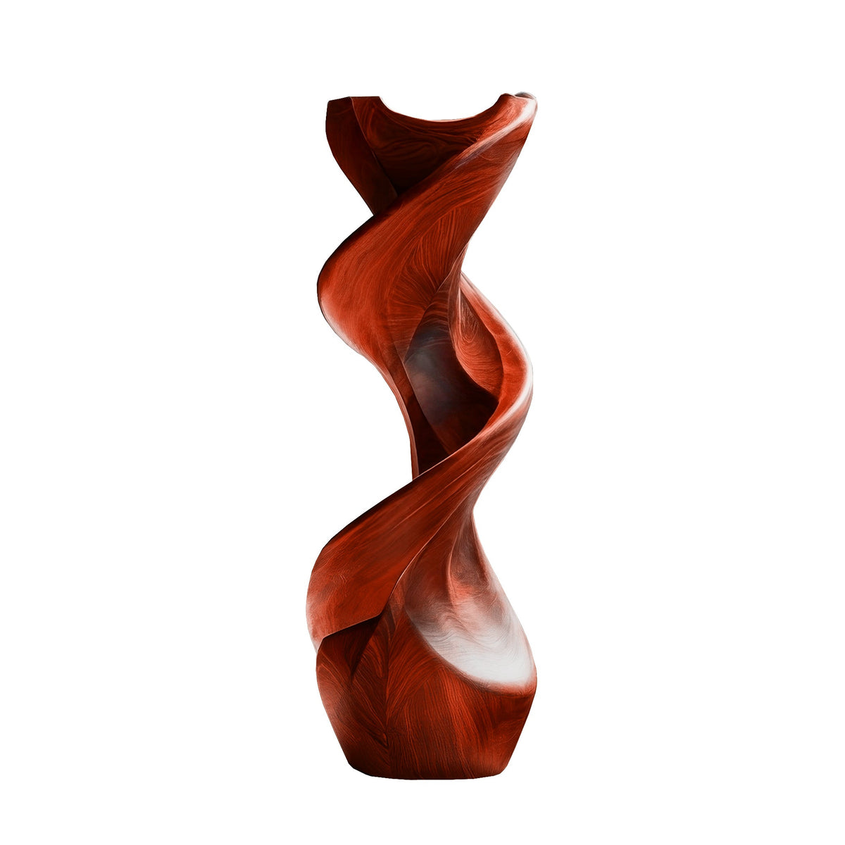 Sylvaris Sculpted Solid Wood Pedestal Stand